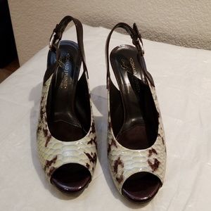 Donald J pliner sling back sandal